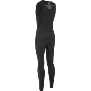 2025 Nyord Mens Tempus 2/2mm Front Zip Long John Wetsuit N04BA00019 - Black